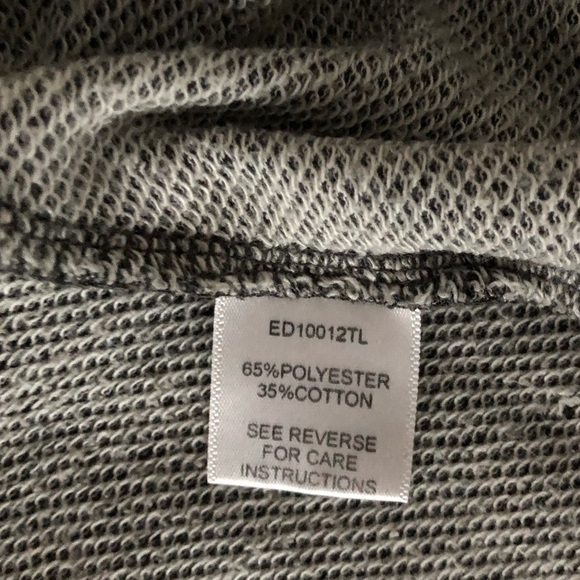 En Creme Cat Kitty Dress. Gray bib dress embroidered cats on pockets Size Medium - Picture 10 of 11